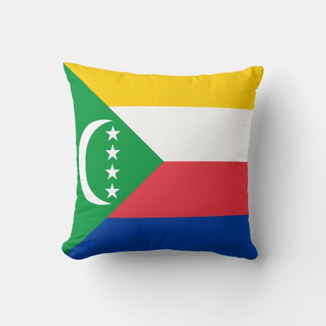 Almofada Bandeira das Comores (Frente)