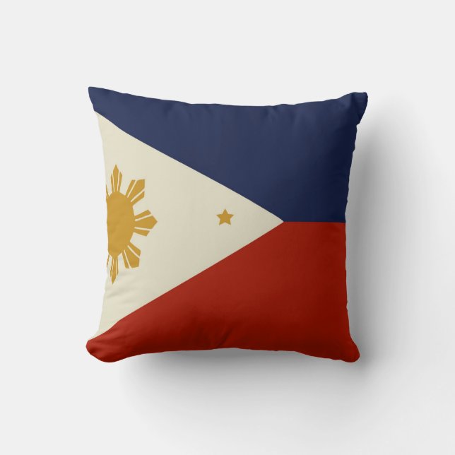 Almofada Bandeira das Filipinas (Frente)