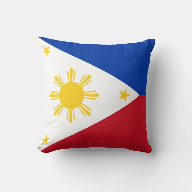 Almofada Bandeira das Filipinas (Frente)