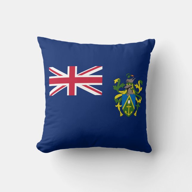 Almofada Bandeira das Ilhas Pitcairn (Frente)