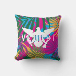 Almofada Bandeira das Ilhas Virgens Americanas, Tropical Co