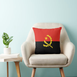 Almofada Bandeira de Angola