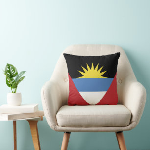 Almofada Bandeira de Antígua e Barbuda