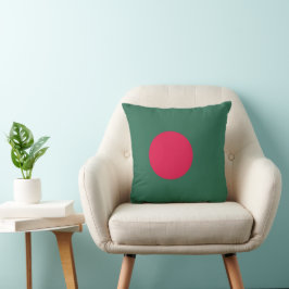 Almofada bandeira de Bangladesh