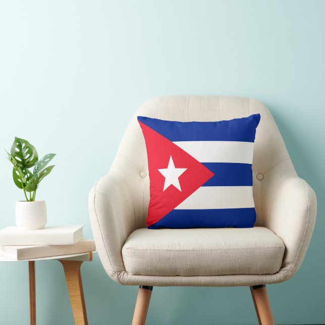 Almofada Bandeira de Cuba (Cadeira)