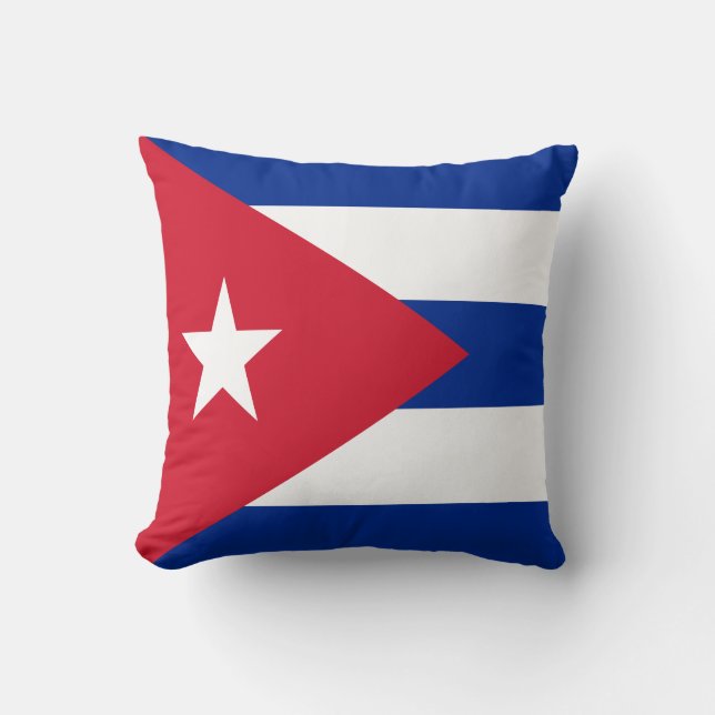 Almofada Bandeira de Cuba (Frente)