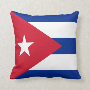 Almofada Bandeira de Cuba