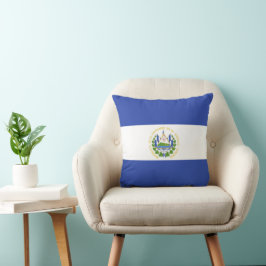 Almofada Bandeira de El Salvador