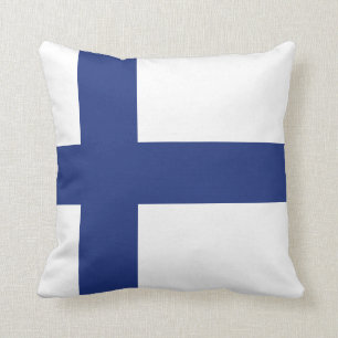 Almofada Bandeira de Finlandia