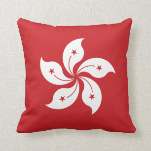 Almofada Bandeira de Hong Kong