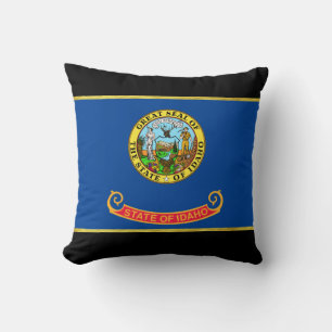 Almofada Bandeira de Idaho