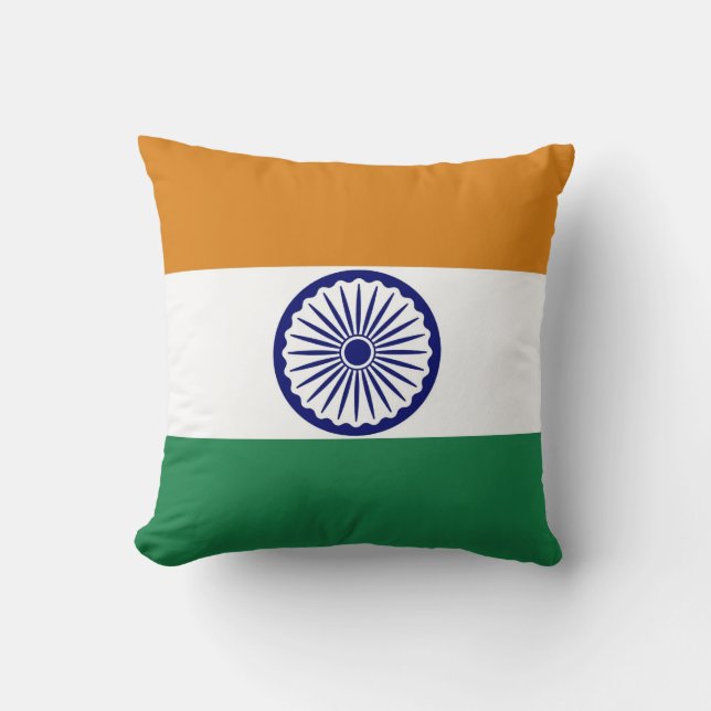 Almofada Bandeira de India (Frente)