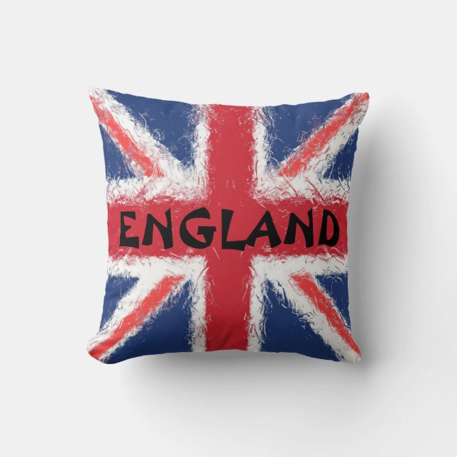 Almofada Bandeira de Inglaterra (Frente)