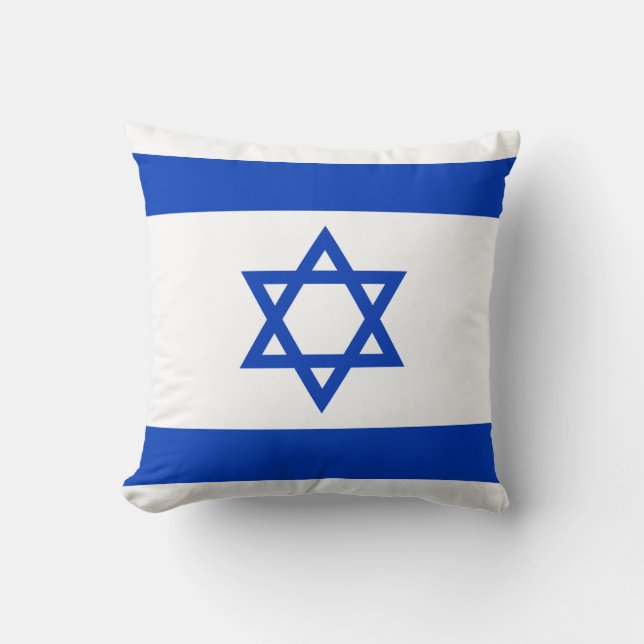Almofada Bandeira de Israel (Frente)