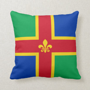 Almofada Bandeira de Lincolnshire