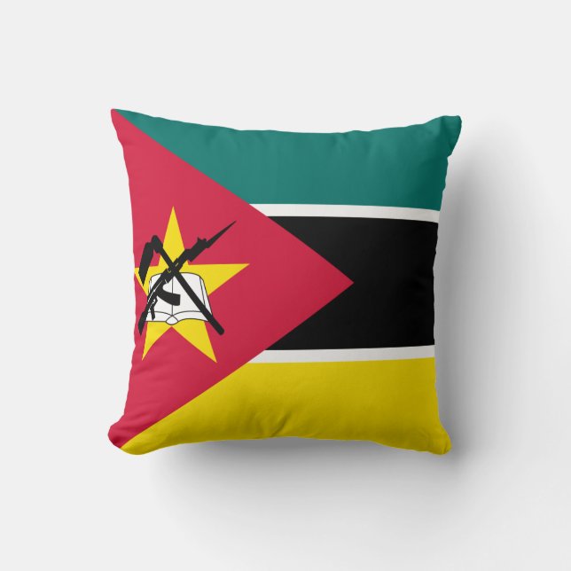 Almofada Bandeira de Moçambique (Frente)