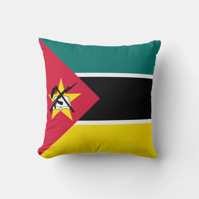 Almofada Bandeira de Moçambique (Frente)