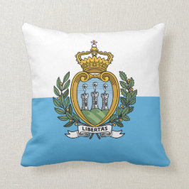 Almofada Bandeira de São Marinho
