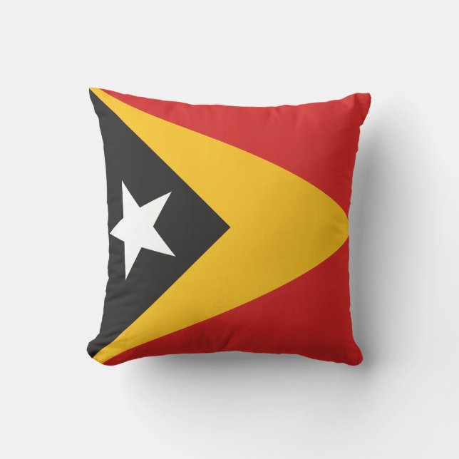 Almofada Bandeira de Timor Leste (Frente)