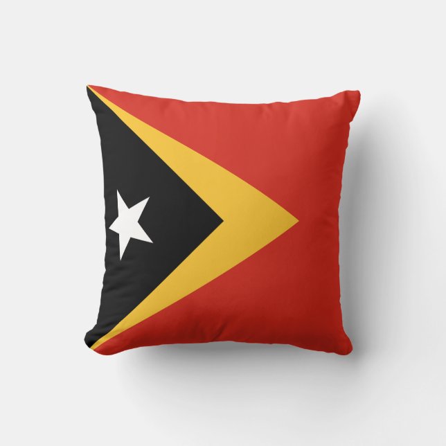 Almofada Bandeira de Timor Leste (Frente)