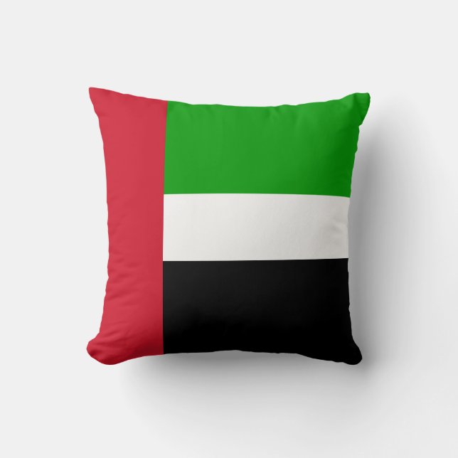 Almofada Bandeira de United Arab Emirates (Frente)