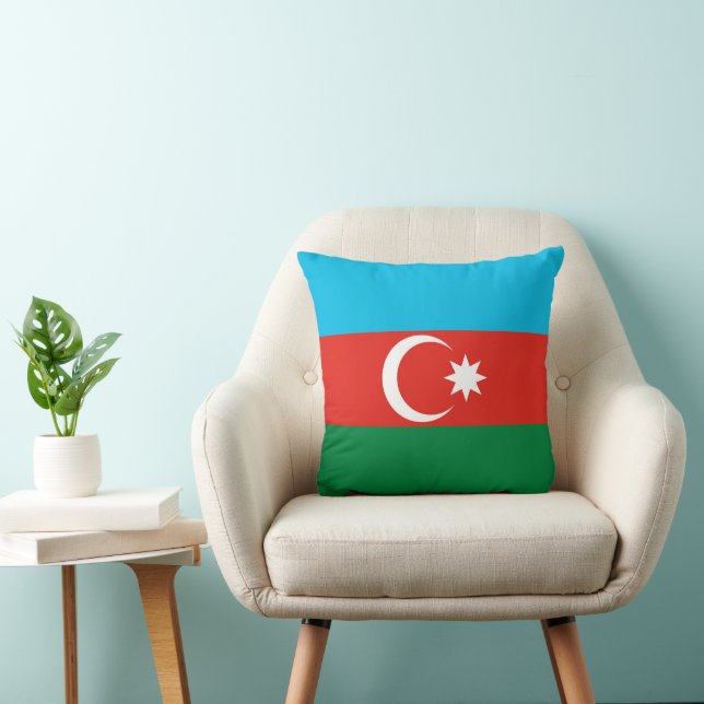 Almofada Bandeira do Azerbaijão (Cadeira)