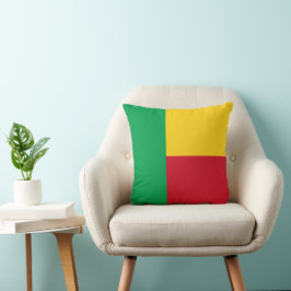 Almofada Bandeira do Benim