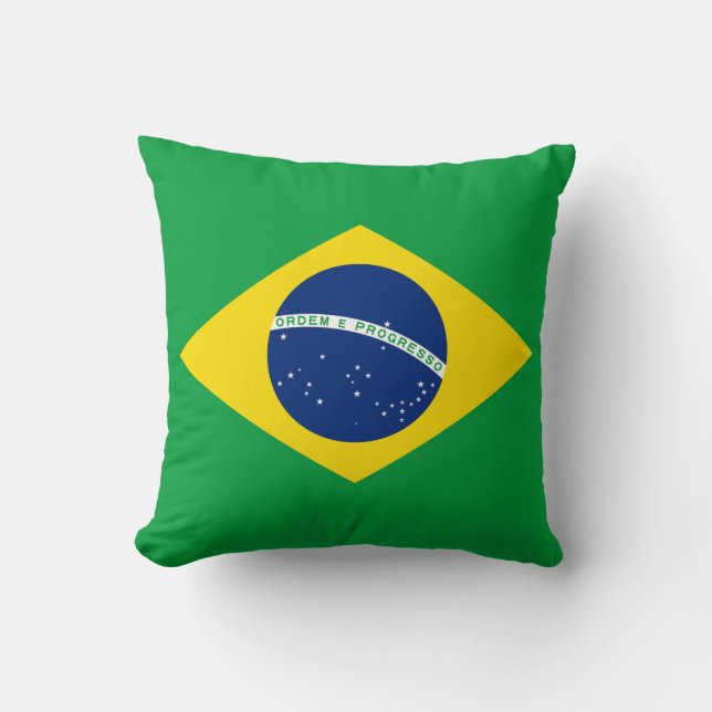 Almofada Bandeira do Brasil (Frente)