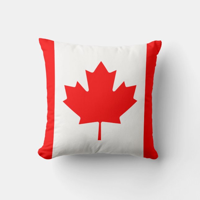 Almofada Bandeira do Canadá (Canadá) (Frente)