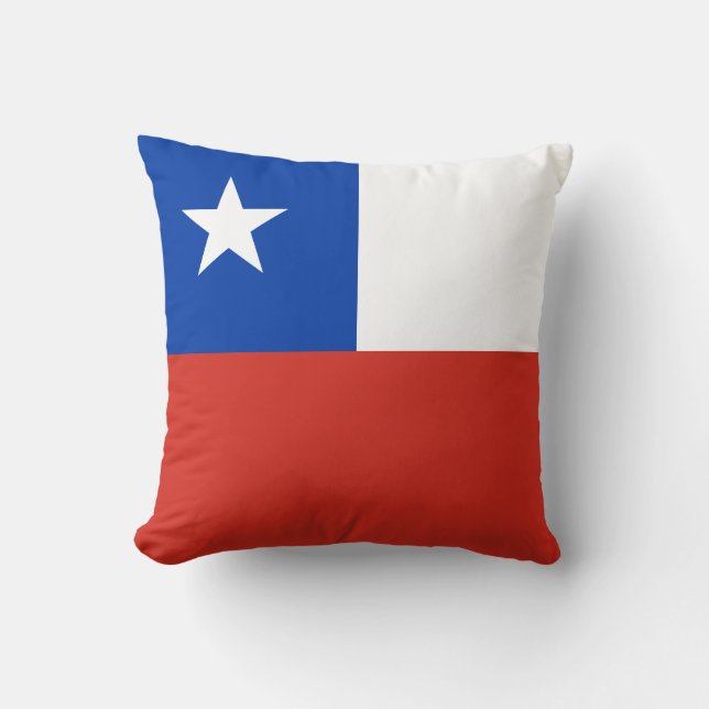 Almofada Bandeira do Chile (Frente)