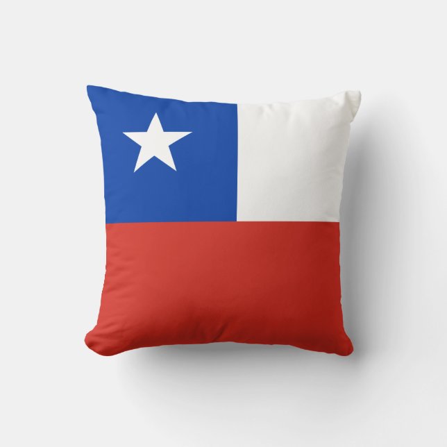 Almofada Bandeira do Chile (Frente)