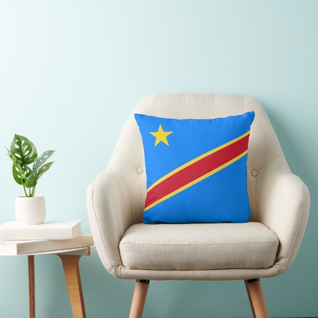 Almofada Bandeira do Congo (Cadeira)