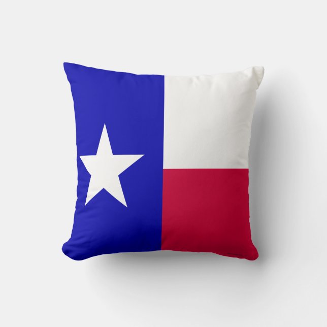 Almofada Bandeira do Estado do Texas (Frente)