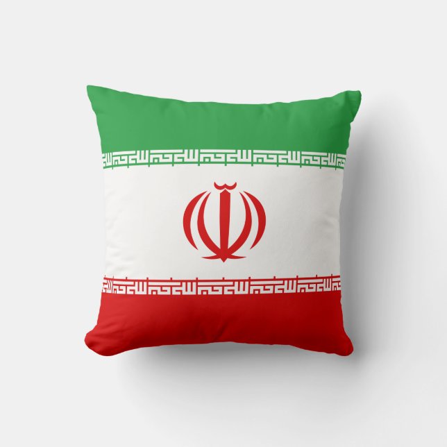 Almofada Bandeira do Irã (iraniano) (Frente)