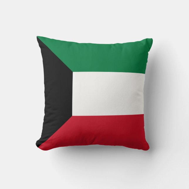 Almofada Bandeira do Kuwait (Frente)
