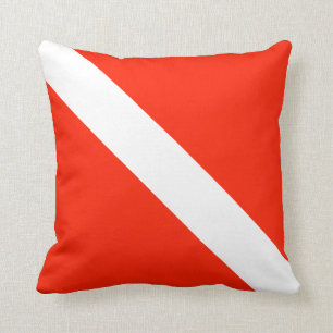 Almofada Bandeira do mergulho autónomo