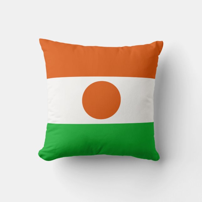 Almofada Bandeira do Níger (Frente)
