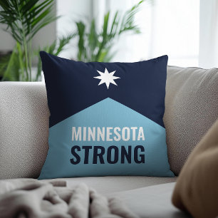 Almofada Bandeira do Novo Estado Rebelde de Minnesota