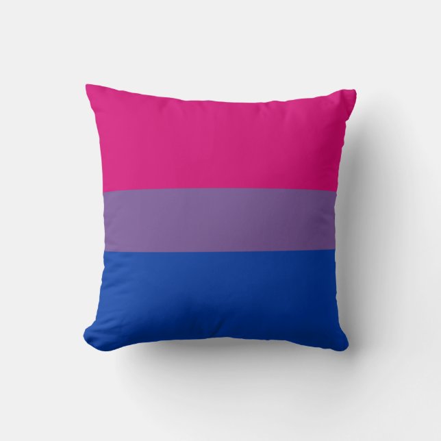 Almofada Bandeira do Orgulho Bissexual (Frente)