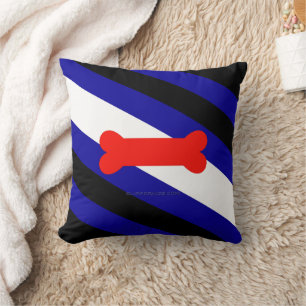 Almofada Bandeira do orgulho do brincar de cachorrinho da S