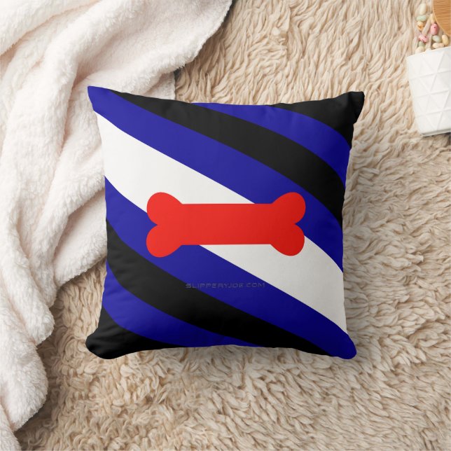 Almofada Bandeira do orgulho do brincar de cachorrinho da S (Cobertor)
