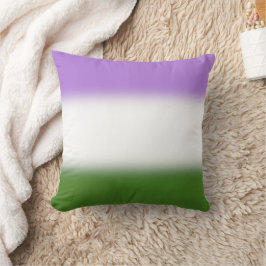 Almofada Bandeira do Orgulho Genderqueer Gradiente – Bandei