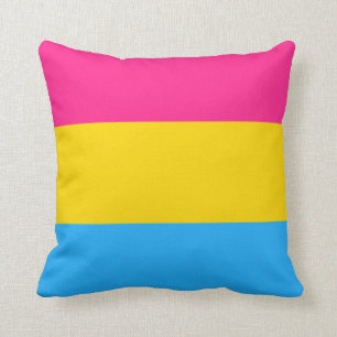 Almofada Bandeira do Orgulho Pansexual