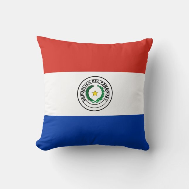 Almofada Bandeira do Paraguai (Frente)
