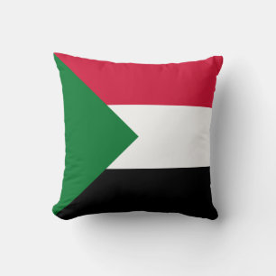 Almofada Bandeira do Sudão