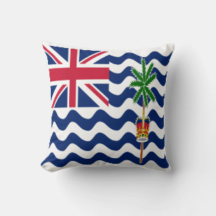 Almofada Bandeira do Território Britânico do Oceano Índico