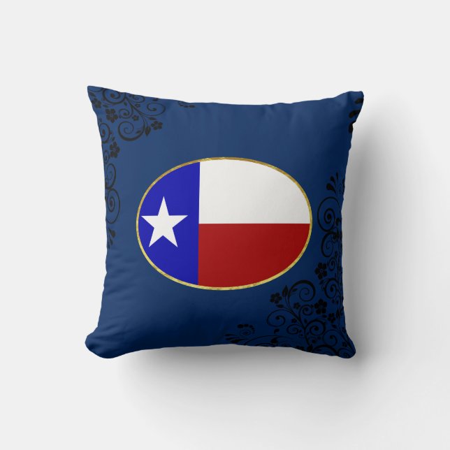 Almofada Bandeira do Texas (Frente)