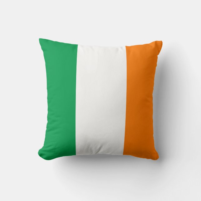 Almofada Bandeira do Travesseiro da Irlanda (Frente)