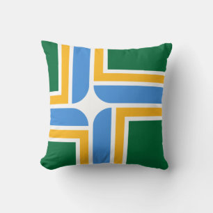 Almofada Bandeira do Travesseiro decorativo de Portland (Or