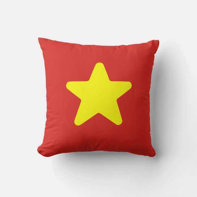 Almofada Bandeira do Vietname (Frente)
